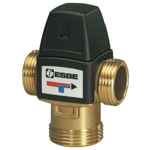 ESBE Клапан трехходовой термостатический смесительный VTA322 20-43C, НР 1", KVS 1,6 (31100900)