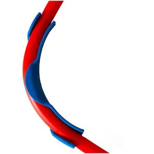 Фиксатор поворота 90 градусов трубы d14-16-18 (30шт), пластиковый, синий