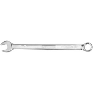 Гаечный ключ NORGAU Industrial HРM комбинированный удлиненный с рожковым и 12-гранным накидным профилем, 12 мм