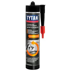 Герметик кровельный каучуковый Tytan Professional прозрачный 310 мл