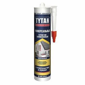 Герметик силиконовый универсальный Tytan Professional коричневый 280 мл