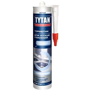 Герметик Tytan Professional для кухни и ванной 280 мл. белый