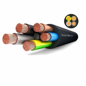 Гибкий силовой кабель Top cable H07RN-F 4х1,5 Top Cable XTREM