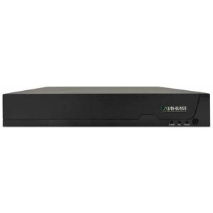 Гибридный видеорегистратор Линия XVR 4N H. 265-N для аналоговых, TVI, AHD, CVI и IP-камер / На базе ПО Линия 8
