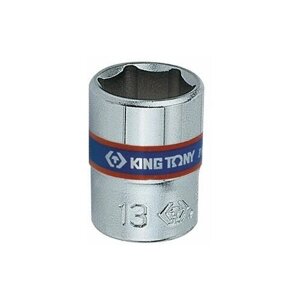 Головка торцевая стандартная шестигранная 1/4, 13 мм KING TONY 233513M