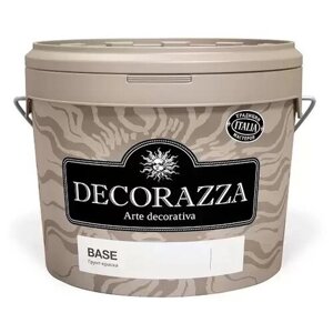 Грунт-краска Decorazza Base матовая белый 2.7 л 4 кг