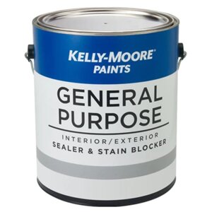 Грунтовка для стен универсальная, Kelly-Moore General Purpose Primer, акриловый, для наружных и внутренних работ, 3.78 л