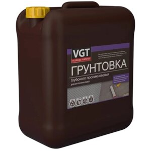 Грунтовка глубокого проникновения для внутренних работ ВД-АК-0301 VGT (1кг)