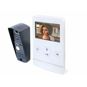HDcom W-402 с записью по датчику - домофон с диагональю 4,3, домофон для дома, домофон в дверь, монитор видеодомофона цветной