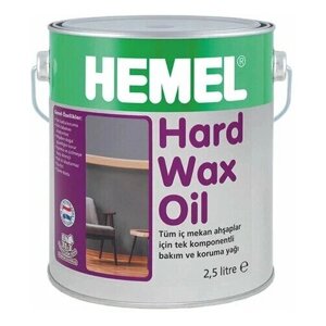 HEMEL Hardwax Oil масло с твердым воском для полов и лестниц 2.5 литра прозрачное