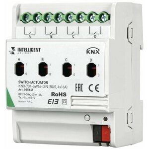 Intelligent arlight релейный модуль KNX-704-SW16-DIN (BUS, 4x16A) (arlight,