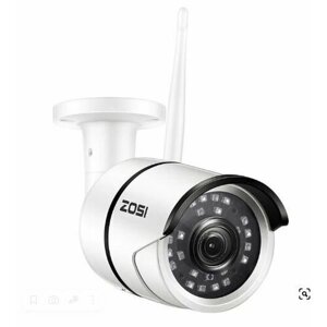 IP-камера ZOSI 1NB-2622MW-W 1080P Full HD WiFi для внутренней и внешней безопасности