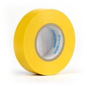 Изолента Smartbuy, 19мм*20м, 180мкм, желтая, инд. упаковка, 3 штуки