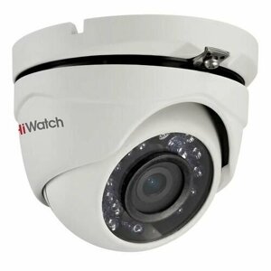 Камера видеонаблюдения аналоговая HIWATCH DS-T203A (B) (2.8mm), 1080p, 2.8 мм, белый