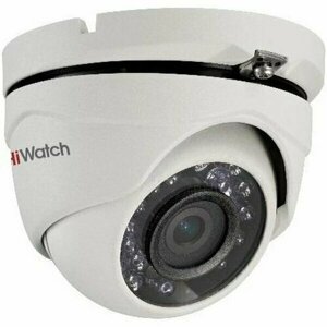 Камера видеонаблюдения аналоговая HiWatch Ecoline HDC-T020-P (B)(2.8MM) 2.8-2.8мм HD-CVI HD-TVI цв. корп: белый