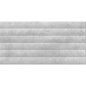 Керамическая плитка Cersanit Brooklyn рельеф светло-серый BLL522D для стен 29,8x59,8 (цена за 1.25 м2)
