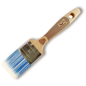Кисть плоская Handmaler PRO BLUE искусственная щетина буковая ручка 50 мм.