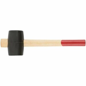 Киянка резиновая, деревянная ручка 45 мм ( 230 гр ) FIT 45345
