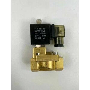 Клапан электромагнитный (нормально закрытый) 220В 0.3-16BAR G3/4", SVC-0102 TIM