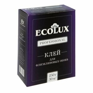 Клей обойный ECOLUX Professional, флизелиновый, 250 г (комплект из 6 шт)