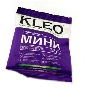 Клей обойный KLEO Мини для всех видов обоев 60 гр