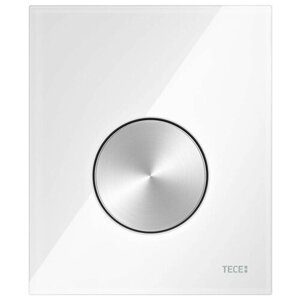Кнопка смыва Tece Loop Urinal Glass 9242661 белая нержавеющая сталь