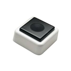 Кнопка звонка (выключатель для бытовых электрических звонков) ВЗ1-01 черн. Тритон (2шт.)