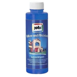Колеровочная краска Jobi Vollton-Und Abtonfarbe, 918 васильковый, 0.5 л, 0.7 кг