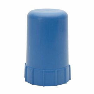 Колпак защитный, универсальный, пластиковый на газовый баллон цвет синий 1 шт.