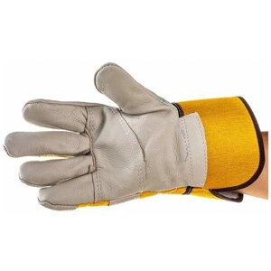 Комбинированные перчатки S. GLOVES искусственный мех ICE, 11 размер 31959S-11