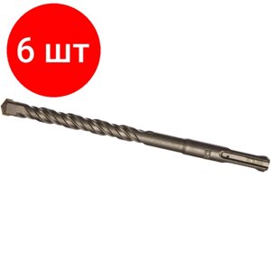 Комплект 6 штук, Бур по бетону СИБРТЕХ SDS-plus 10 x 160mm (70557