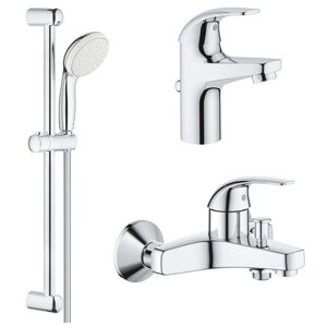 Комплект для ванной со смесителем Grohe BauCurve 23599-32805