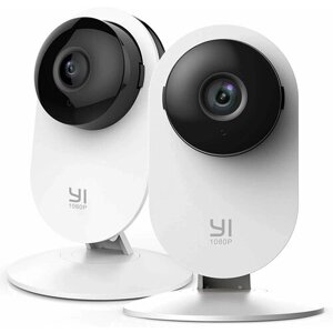 Комплект Wi-Fi IP-камер видеонаблюдения ( 2 штуки) Yi 1080p Home Camera Twin Pack