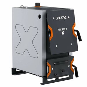 Котел твердотопливный Zota Master-X 25 кВт с плитой