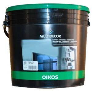 Краска акриловая Oikos Multidecor перламутровая ES840 4 л
