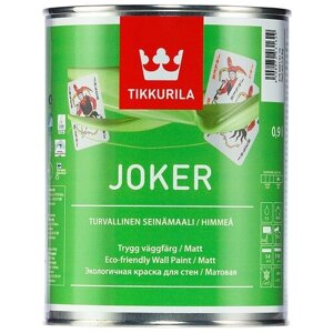 Краска акриловая Tikkurila Harmony Satin (Joker) матовая белый 0.9 л 1.34 кг