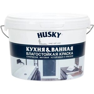 Краска для кухонь и ванных комнат Husky 2.5 л