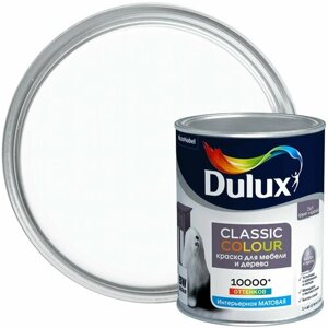Краска для мебели и дерева Dulux CС цвет белый 1 л