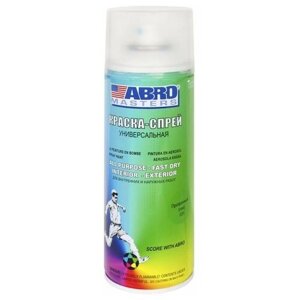 Краска-спрей ABRO masters, 400 мл, лак SP-031-AM