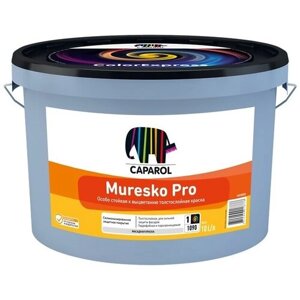 Краска водно-дисперсионная для наружных работ Caparol Muresko Pro База 1, 10 л