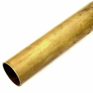 Латунная труба Л63 п/тв диаметр 14 мм. стенка 2 мм. длина 200 мм. ( 20 см ) Трубка латунь для отопления, конструкций