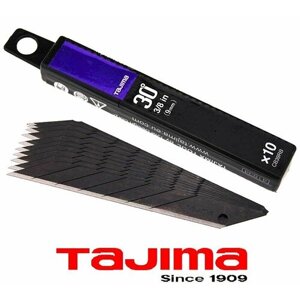 Лезвия для ножа TAJIMA CB-39RB 9мм обламывающиеся с покрытием (10шт)