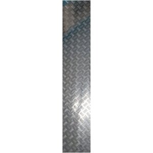 Лист алюминиевый рифленый "Квинтет" 1,5х300х1500мм АМГ2Н2