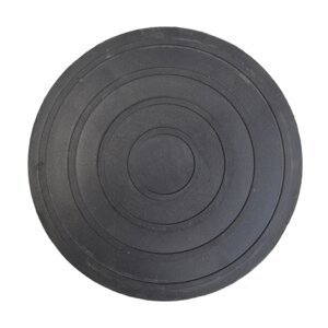 Люк/дно/крышка для дренажного колодца 460 (460/400), цвет - черный