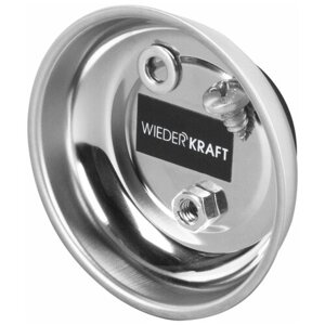 Магнитный лоток круглый диаметр 76 мм WIEDERKRAFT WDK-65145
