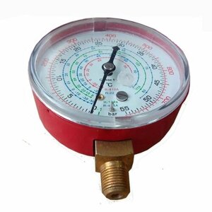 Манометр высокого давления (D - 68мм) для фреонов R-410, R-22, R-134, R-404 (диаметр резьбы: 10 мм)
