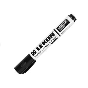 Маркер перманентный черный, линия 3 мм, LEKON LOGISTIC ( упак. 10 шт)