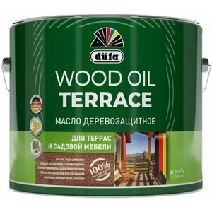 Масло деревозащитное для террас и садовой мебели Dufa Wood Oil Terrace 2 л дуб