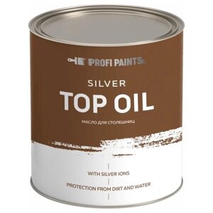 Масло PROFIPAINTS Масло для столешниц Silver Top Oil, темный дуб, 0.9 л