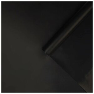 Матовая пленка «Чёрная», 0.5 x 8 м, 55мкм